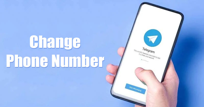 آموزش تغییر شماره تلگرام