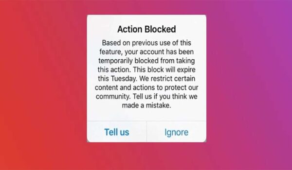 Action Blocked