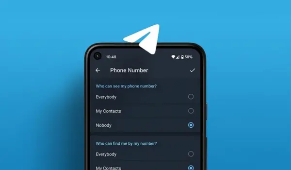 مخفی کردن شماره خود در تلگرام