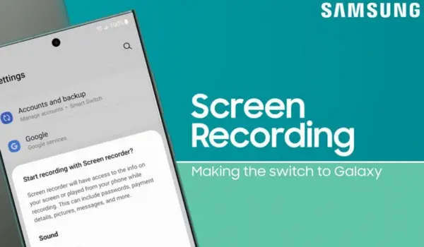 اسکرین رکوردر سامسونگ